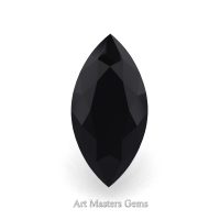 Art Masters Gems Standard 0.5 Ct Marquise Black Diamond Created Gemstone MCG050-BD
