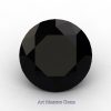 Art-Masters-Gems-Standard-1-0-Ct-Round-Black-Diamond-Created-Gemstone-RCG0100-RBD