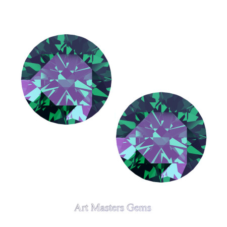 Art-Masters-Gems-Standard-Set-of-Two-1-5-0-Carat-Russian-Alexandrite-Created-Gemstones-RCG150S-AL-T