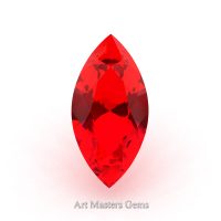 Art Masters Gems Standard 3.0 Ct Marquise Ruby Created Gemstone MCG300-R